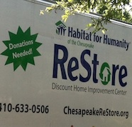 A picture of the side of a truck labeled 