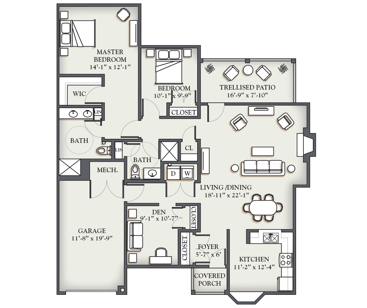 Seat Pleasant Floor Plan
