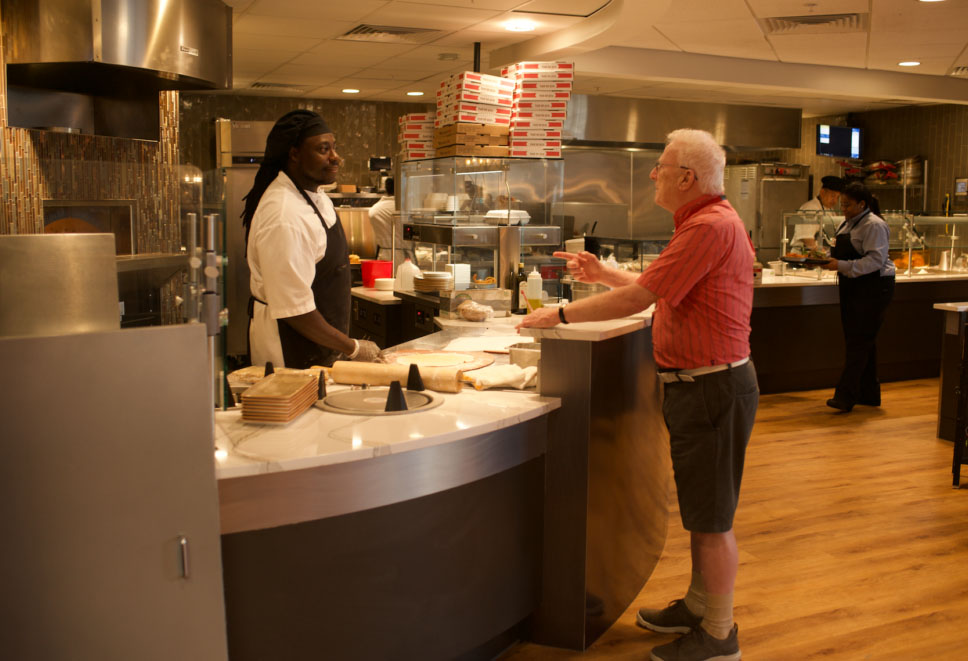 chef and resident