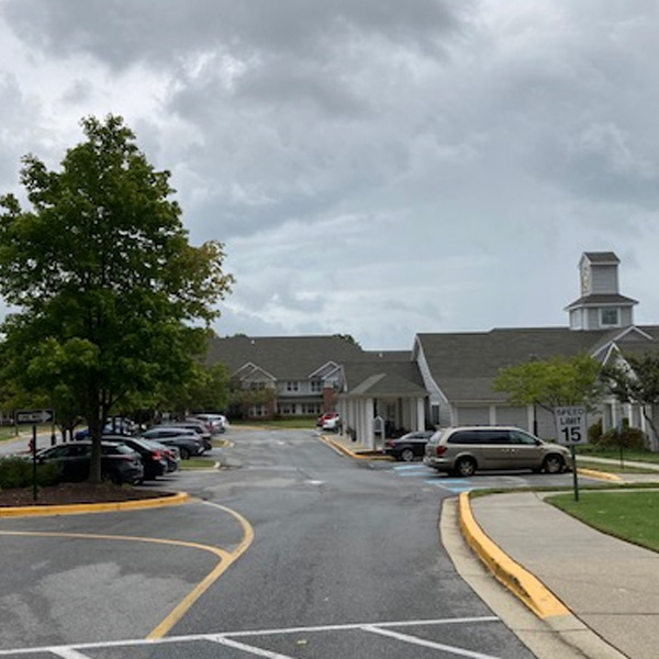 Collington visitor parking