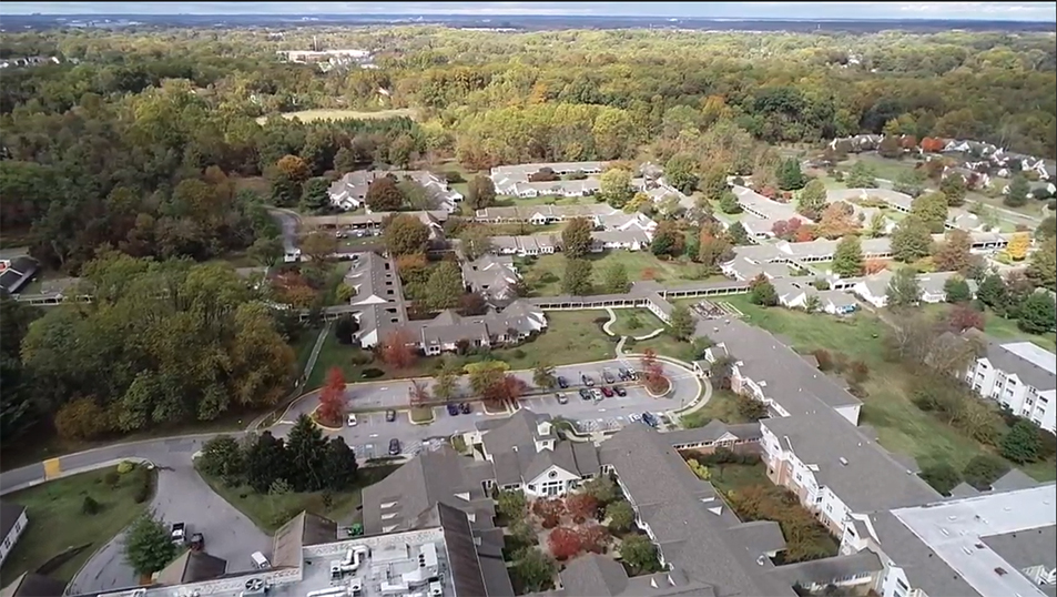 Collington view from above